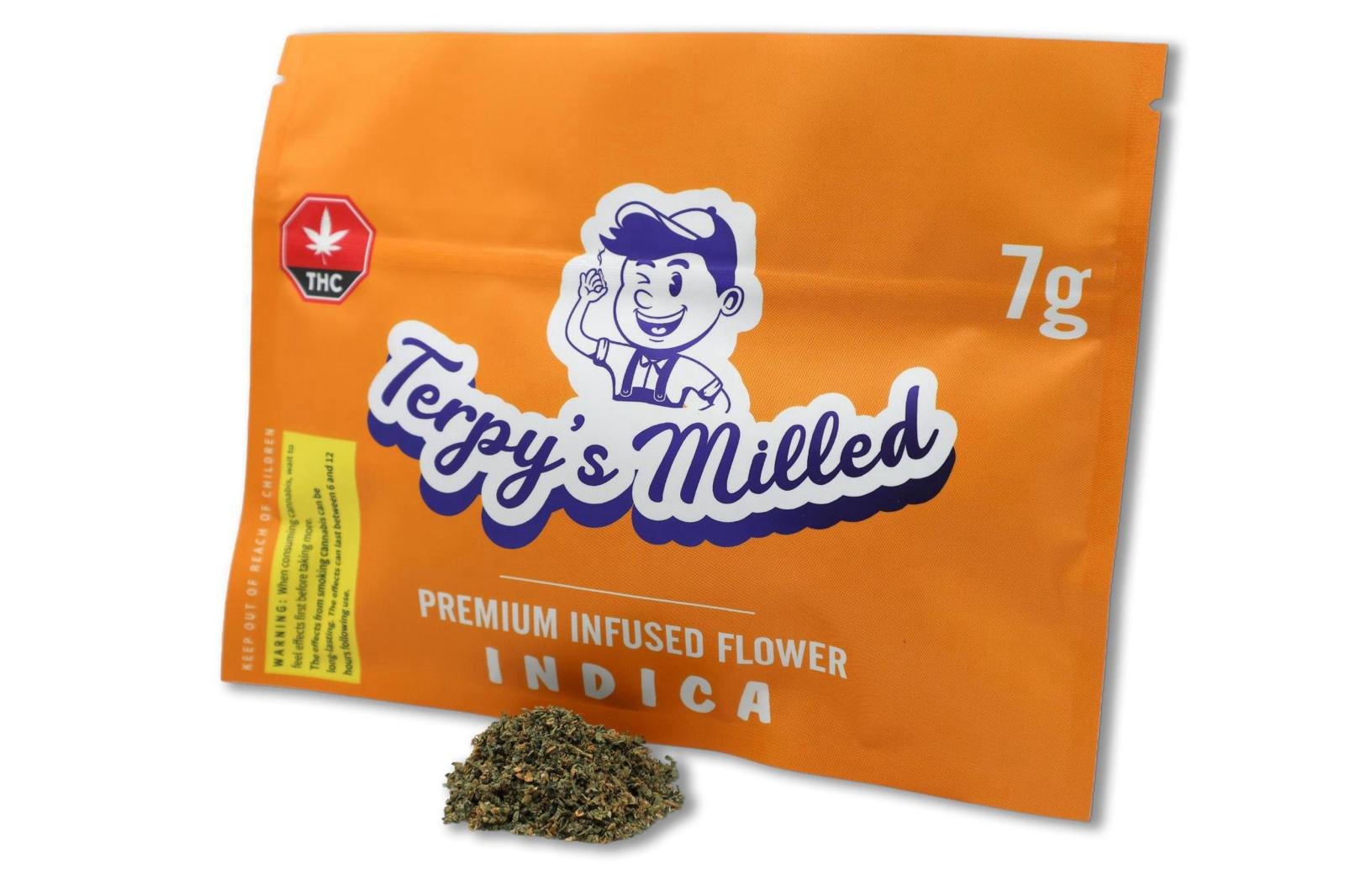 Terpy Milled Premium Infused Flower 7g - Indica